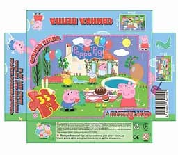 Пазлы "Свинка Пеппа" 7P03 G-Toys 35 эл. (4824687641129)