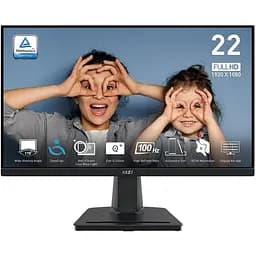 Монитор MSI 21.45" PRO MP225V D-Sub HDMI VA 100Hz 4ms sRGB 100% AdaptiveSync teh0014160
