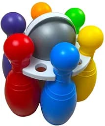 Кеглі Бамсик Великі №2 кольорові 0282