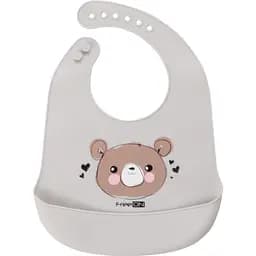 Слинявчик FreeON Тварини ведмедик сірий (39432)