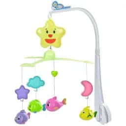 Детская карусель на кроватку Bambi D150 с подвесными игрушками