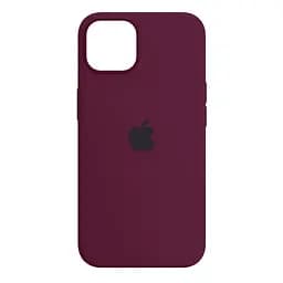 Чехол-накладка силиконовый противоударный для Apple iPhone 14 Plus, панель с защитой всего корпуса, софт тач, marsala, ArmorStandart (ARM62434)