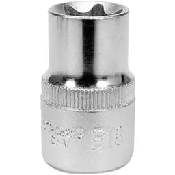 Головка торцева Yato TORX E18 квадрат 1/2" L= 38 мм CrV (YT-05225)