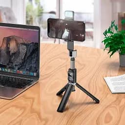 Селфі-монопод Hoco Aluminum Broadcast Holder K16 [88552] - мініатюра 7