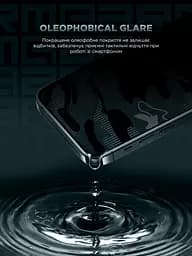 Захисне скло на екран для Apple iPhone 16 Pro Max, Infinity Black Icon 2.75D, олеофобне, загартоване 9H, прозоре, безрамкове, глянцеве, плоске, повне покриття, клейовий шар по всій поверхні, ArmorStandart (ARM80302) - мініатюра 5