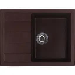 Мийка кухонна Zerix ZS-6550S-12 Коричнева (ZX4544)