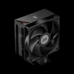 Кулер для процесора PcCooler RT400 Digital, Black, алюміній/мідь, 1x120 мм, для Intel 1851/1700/1200/115x, AMD AM5/AM4, цифровий LED екран, висота 152 мм, до 235 Вт (RT400-BKNWYL-GL)