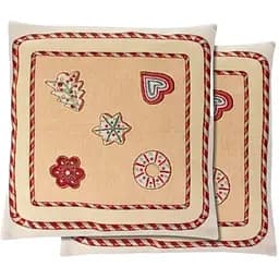 Наволочка Lefard Home Textile Bisquit гобеленова 45х45 см бежева (732-236)