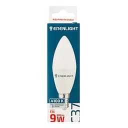 Світлодіодна лампа Enerlight С37, 9W, 4100K, E14 (C37E149SMDNFR)