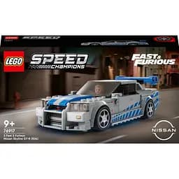 Конструктор LEGO Speed Champions «Подвійний форсаж» Nissan Skyline GT-R (R34), 319 деталей (76917)