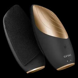 Уцінка. Електронна звукова термощітка для обличчя GESKE Sonic Thermo Facial Brush 6 в 1 сіра  - мініатюра 3