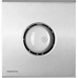 Вытяжной вентилятор Ardesto BFC-100S 15 Вт 70 м3/ч 2400 об/мин. 30 дБ серебристый