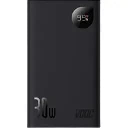 Портативная батарея Baseus 20000mAh 30W Adaman 2 + кабель USB to Type-C 0.3m PPAD050101 черная