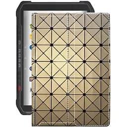 Чехол StatusCASE из экокожи для планшета Speedata SD100 Orion Золотой ромб