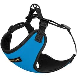 Шлея для собак мелких пород Bronzedog Sport XS 14х12х2 см голубая