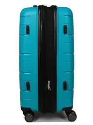 Валіза середня M поліпропілен Worldline Airtex 282 74л 64×41×26см Бірюзова - мініатюра 6