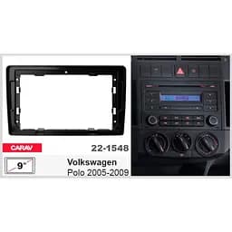 Перехідна рамка для автомобіля Volkswagen Polo Carav 22-1548 - мініатюра 5