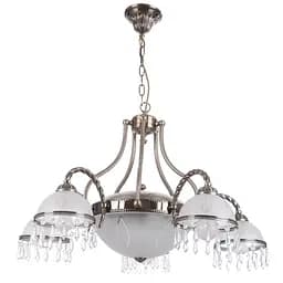 Люстра подвесная Brille классическая E27 60W BZ (BKL-446S/7)