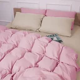 Комплект постільної білизни MirSon Milk-Pink 143x210 см молочно-рожевий (2200009659942) - мініатюра 5