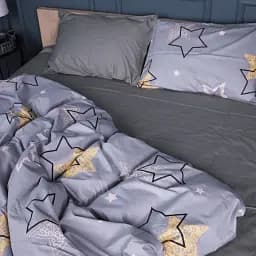 Підковдра MirSon Сатин 22-1373 Gray Starry Sky 110х140 см (2200010474848) - мініатюра 3