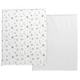 Простынь на резинке Chicco Next2Me Cotton 50х83 см 2 шт. (01127.21)