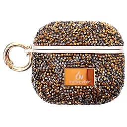 TPU чохол Bling World Rock Diamond для навушників AirPods 4 Золотий