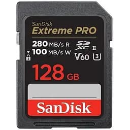 Карта пам'яті SanDisk 128GB SD class 10 Extreme PRO (SDSDXEP-128G-GN4IN)