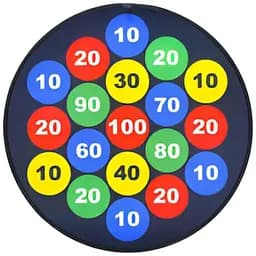 Дартс MR 1490 на липучке — Безопасные развлечения для всей семьи, разноцветный