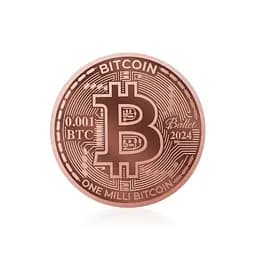 Криптогаманець Ballet Physical Bitcoin One Milli Bitcoin - фізичний біткоїн, баланс не поповнений (197644340835)