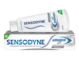 Зубная паста Sensodyne Быстрое действие Отбеливающая, 75 мл