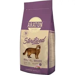 Сухой корм для стерилизованных кошек Araton Sterilised Adult All Breeds 15 кг