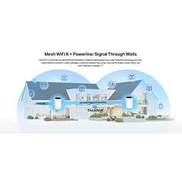 Система WiFi-Mesh TP-Link Deco PX10 AX1500 3xGE LAN/WAN 2 модулі Powerline AV1000 - мініатюра 10