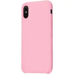 Чохол-накладка Toto Full covered rubberized PC case iPhone X Pink