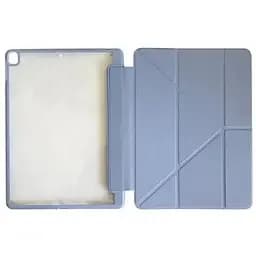 Чохол Smart Case Clear+stylus для Apple iPad 10.2 2019/2020/pro10.52017/Air 10.5 фіолетовий