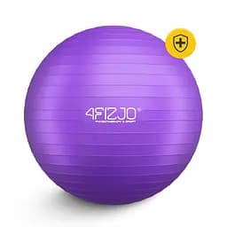 М'яч для фітнесу (фітбол) 4FIZJO 75 см Anti-Burst Violet (P-5905973404815) - мініатюра 4