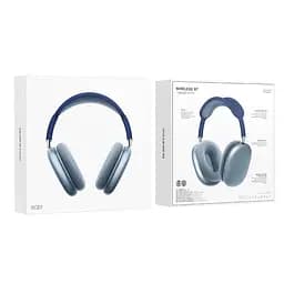 Навушники Borofone BO22 Elegant BT headphones бездротові накладні блакитні - мініатюра 3