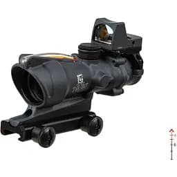Комплект Trijicon приціл ACOG 4x32 BAC і приціл коліматорний RMR 3.25 МОА Gray