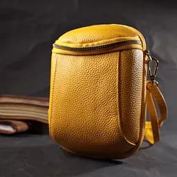 Сумка для жінок Vintage з м'якої натуральної шкіри 13.5х18х6 см sum0028992 - мініатюра 8