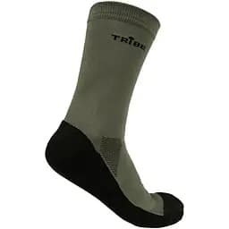 Шкарпетки Tribe Trekking 44-46 Black/Olive (1042-T-KB-0010-black-44-46) - мініатюра 2