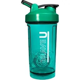 Шейкер спортивный Brave U Shaker Premium Green 500 мл