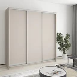 Шкаф-купе трехдверный MebelStar Комбо AL 3ДСП 200x60x240 см Кашемир (MBS-1739)