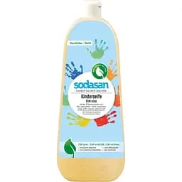 Органическое жидкое мыло Sodasan Kids с миндальным и оливковым маслами 1 л
