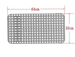 Силиконовый коврик в мойку термостойкий Nett SG-6433