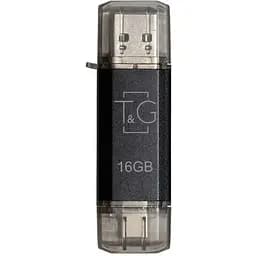 Флеш накопитель USB 16Gb T&G Star TG009TC черный Type-C/USB 2.0 (TG009TC-16GBK)
