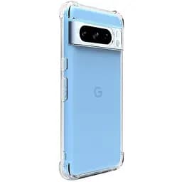 TPU чохол Getman Ease logo посилені кути Full Camera для Google Pixel 8 Pro Безбарвний (прозорий)