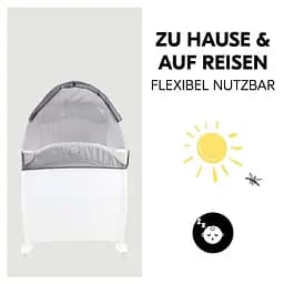 Сітка для дитячого манежу Hauck Travel Bed Canopy Grey, сіра (59920-4) - мініатюра 7