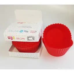 Форма силіконова Mys Silicone для випікання кексів Кошик 7 см 12 шт. (45067) - мініатюра 3