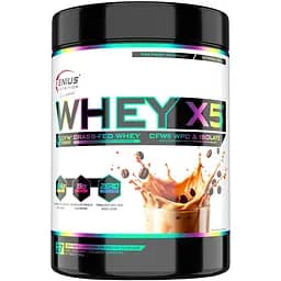 Протеїн Genius Nutrition Whey-X5 Caribbean mocha 900 г
