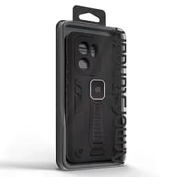 Чехол для OPPO Reno13 F 5G/Reno13 F 4G/Reno13 FS 5G, Proover, черный, с подставкой и магнитом, противоударный, ударопрочный, бронированный, панель-накладка, защита всего корпуса, термополиуретан (TPU) + поликарбонат (PC), ArmorStandart (ARM85758) - мініатюра 3