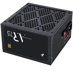 Блок питания 750 Вт, 1stPlayer PS-750AR, черный, 80+ золотистый, Active PFC, 12 см, 3xMolex/5xSATA/4x6+2-pin/2x4+4-pin